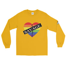 Load image into Gallery viewer, Savage Broken Heart Rainbow Long Sleeve Shirt
