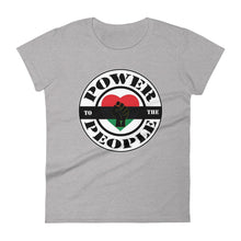 Load image into Gallery viewer, Women&#39;s Power to the people short sleeve t-shirt
