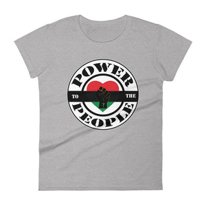 Women's Power to the people short sleeve t-shirt