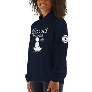 Good Vibes only yoga WL Unisex Hoodie