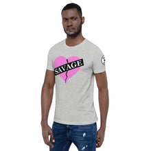 Load image into Gallery viewer, Broken heart savage Short-Sleeve Unisex T-Shirt
