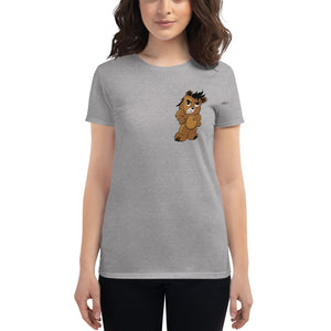 Women's logo bear small short sleeve t-shirt