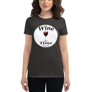 Wine Time Label 2020 Women's short sleeve t-shirt