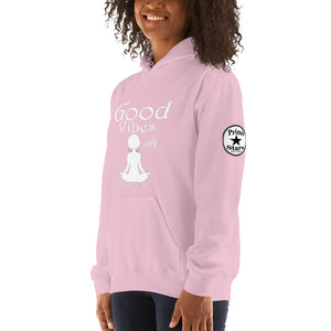 Good Vibes only yoga WL Unisex Hoodie