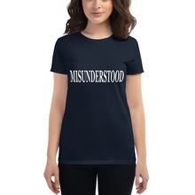 Load image into Gallery viewer, Women&#39;s Misunderstood short sleeve t-shirt
