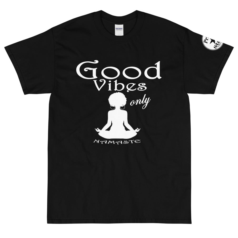 Good Vibes Only Yoga WL Short Sleeve T-Shirt