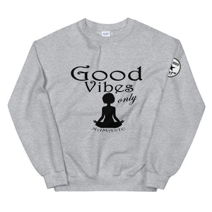 Good Vibes Only Yoga BL Unisex Sweatshirt