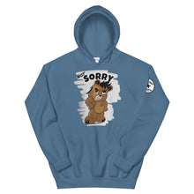 Load image into Gallery viewer, Not Sorry Logo Bear Unisex Hoodie
