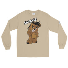 Load image into Gallery viewer, Savage Bear Logo Men’s Long Sleeve Shirt
