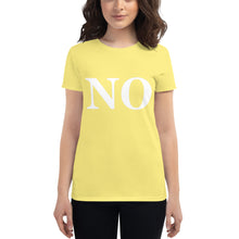 Load image into Gallery viewer, Women&#39;s NO short sleeve t-shirt

