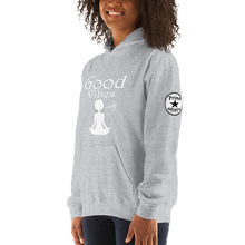 Load image into Gallery viewer, Good Vibes only yoga WL Unisex Hoodie
