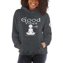 Load image into Gallery viewer, Good Vibes only yoga WL Unisex Hoodie
