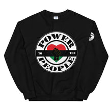 Load image into Gallery viewer, Power to the people Unisex Sweatshirt
