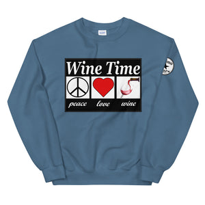 WIne time plw Unisex Sweatshirt