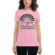 Load image into Gallery viewer, Women&#39;s Rise and Grind  short sleeve t-shirts
