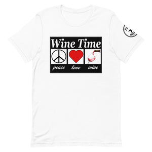 WIne time plw Short-Sleeve Unisex T-Shirt