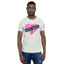 Load image into Gallery viewer, Broken heart savage Short-Sleeve Unisex T-Shirt
