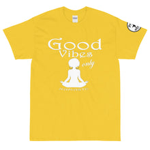 Load image into Gallery viewer, Good Vibes Only Yoga WL Short Sleeve T-Shirt
