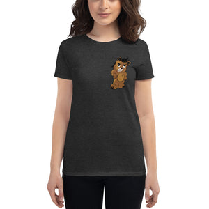 Women's logo bear small short sleeve t-shirt