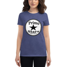 Load image into Gallery viewer, Women&#39;s Primo Stars Large Logo women&#39;s short sleeve t-shirt
