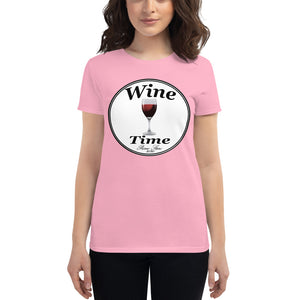 Wine Time Label 2020 Women's short sleeve t-shirt
