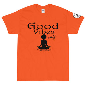 Good Vibes only yoga BL Short Sleeve T-Shirt