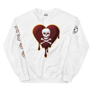 Skull Heart Drips M&G Unisex Sweatshirt