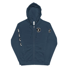 Load image into Gallery viewer, Primo Stars Logo Black Unisex fleece zip up hoodie
