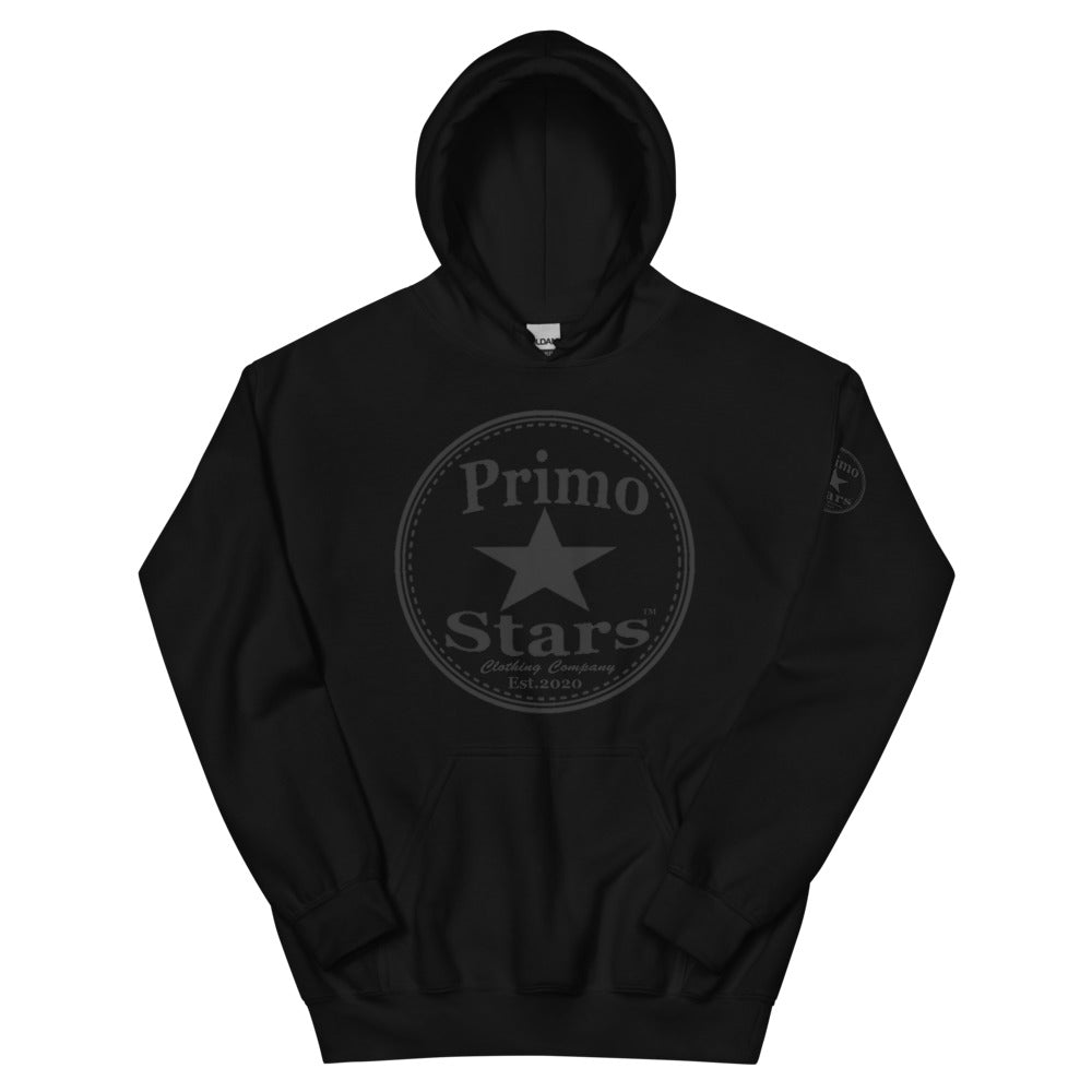 Primo Stars Logo Blackout Unisex Hoodie