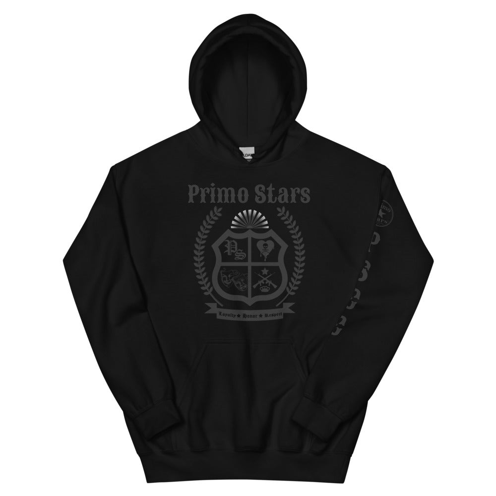 Primo Stars Crest Blackout Unisex Hoodie