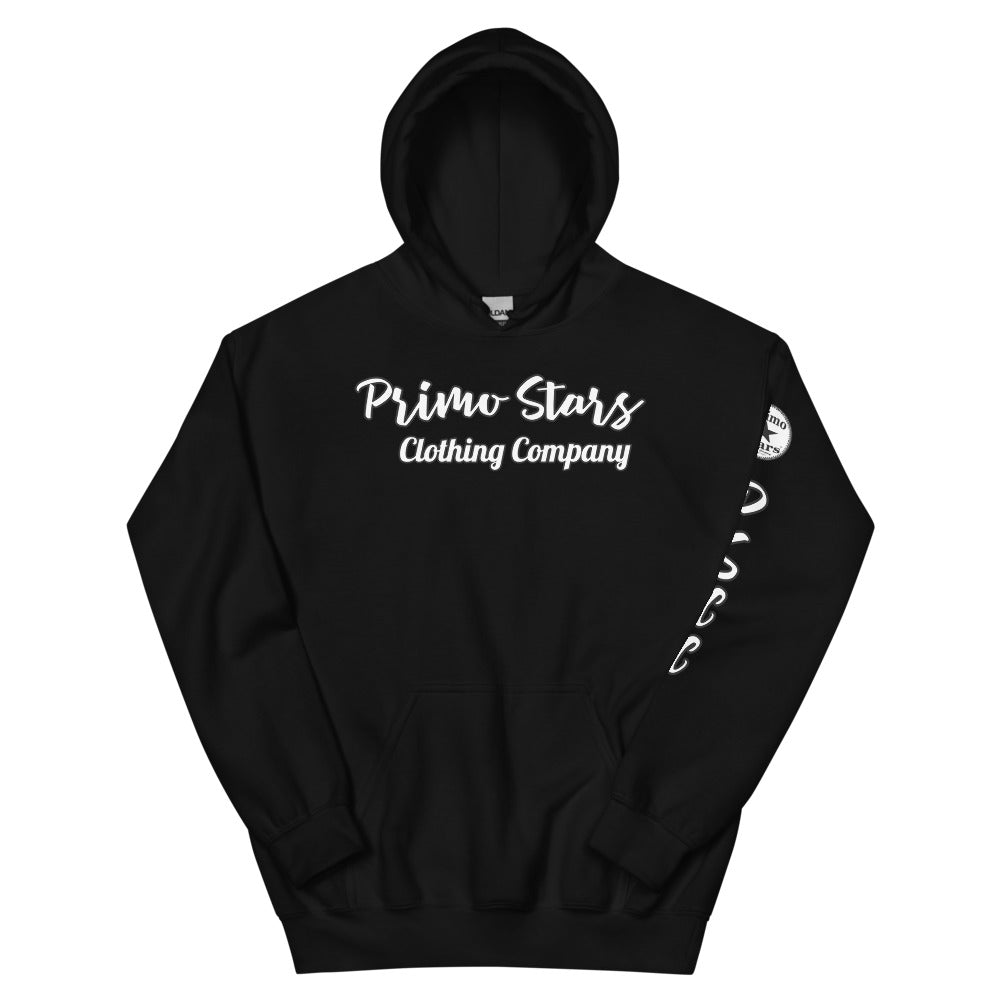 Primo Stars clothing company front/ crest back Unisex Hoodie