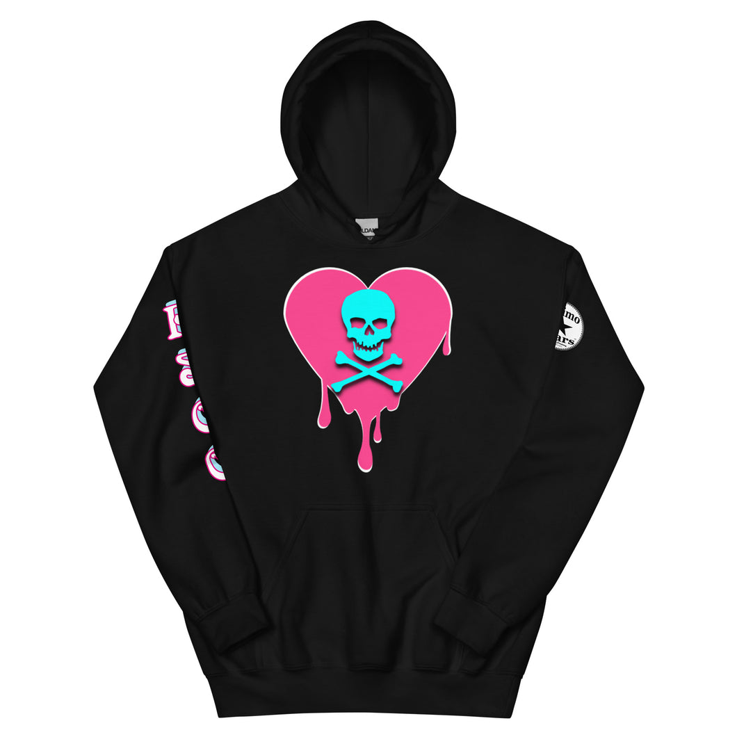 Skull Heart Drips PLB Unisex Hoodie