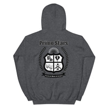 Load image into Gallery viewer, Primo Stars Crest Unisex Hoodie
