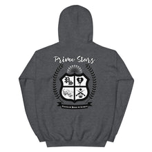 Load image into Gallery viewer, Primo Stars clothing company front/ crest back Unisex Hoodie
