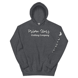 Primo Stars clothing company front/ crest back Unisex Hoodie