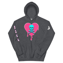 Load image into Gallery viewer, Skull Heart Drips PLB Unisex Hoodie
