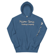 Load image into Gallery viewer, Primo Stars clothing company front/ crest back Unisex Hoodie
