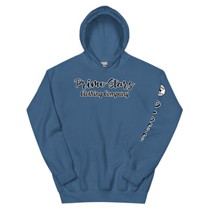 Primo Stars clothing company front/ crest back bl Unisex Hoodie