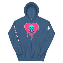 Load image into Gallery viewer, Skull Heart Drips PLB Unisex Hoodie

