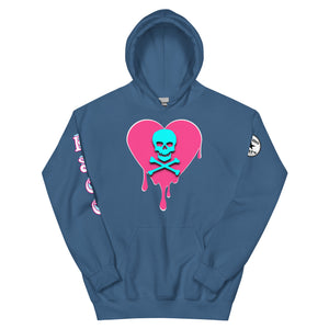 Skull Heart Drips PLB Unisex Hoodie