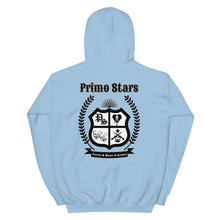Load image into Gallery viewer, Primo Stars Crest Unisex Hoodie
