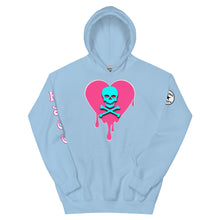 Load image into Gallery viewer, Skull Heart Drips PLB Unisex Hoodie
