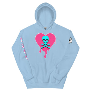 Skull Heart Drips PLB Unisex Hoodie