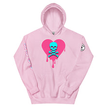 Load image into Gallery viewer, Skull Heart Drips PLB Unisex Hoodie
