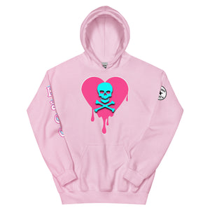 Skull Heart Drips PLB Unisex Hoodie
