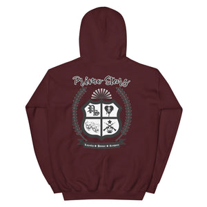 Primo Stars clothing company front/ crest back bl Unisex Hoodie