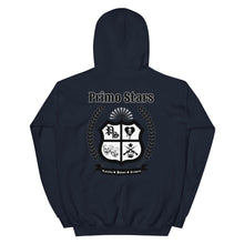 Load image into Gallery viewer, Primo Stars Crest Unisex Hoodie
