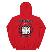 Load image into Gallery viewer, Primo Stars Crest Unisex Hoodie

