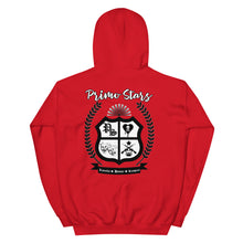 Load image into Gallery viewer, Primo Stars clothing company front/ crest back Unisex Hoodie
