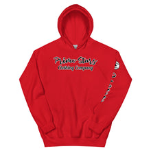 Load image into Gallery viewer, Primo Stars clothing company front/ crest back bl Unisex Hoodie
